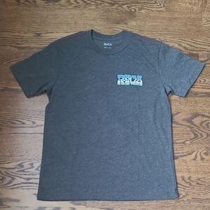 RVCA Charcoal Graphic Tee for Kids